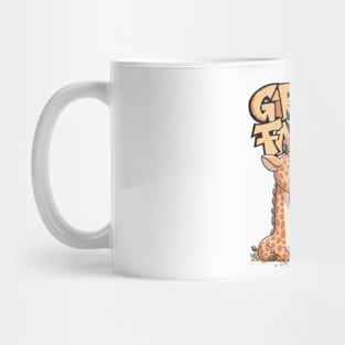 Adorable Giraffe Family Mug